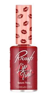 Batom Liquido - Lip Tint Batom Tinta 10ml Cereja - Ricosti