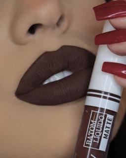 Batom Líquido Matte MaHav Cor Chocolate