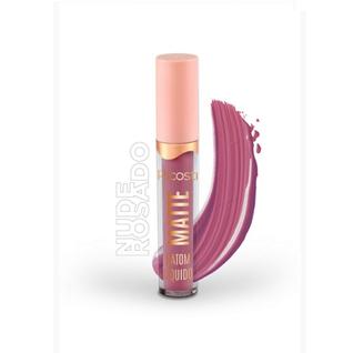 Batom Líquido Matte Vegano Ricosti Nude Rosado
