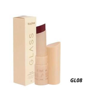 Batom Ruby Rose Linha Glass Creamy Matte Longa duração GL08