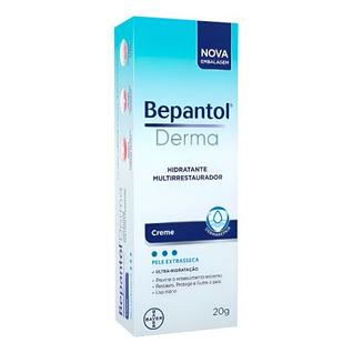 Bepantol Derma Creme 20g Hidratante Multirrestaurador Sem Fragrância