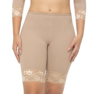 Bermuda Anagua Feminina Segunda Pele Com Renda Para Usar Por Baixo De Saia E Vestido Não M
