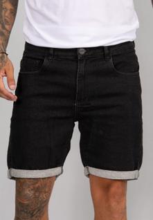 Bermuda Jeans Confort All Black