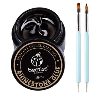 Besouros de cola de strass para decoração de arte de unhas de 15 ml