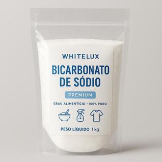 Bicarbonato de Sódio Premium 1kg Grau Alimentício  100% Puro  Multiuso Limpeza e Culinária