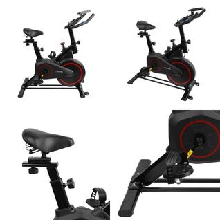 Bicicleta Spinning Ergométrica EvoPro Mecânica Roda de Inércia Suporta até 130kg Potência 