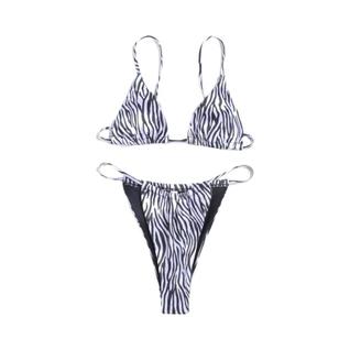 Biquini Feminino Sexy Tie-Dye ZRTAK - Conjunto com Bandagem e Estampa