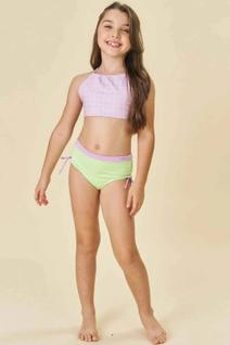 Biquíni Teen Menina Biquini Teen Menina Dupla Face em Malha UV Dry 50 81868 VicVicky