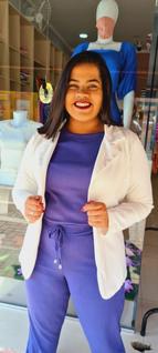 Blazer Manga Tradicional Off White