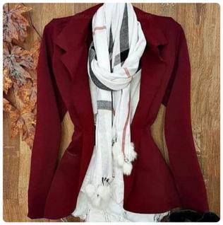 Blazer Maxi Alongado Neopreme Feminino Acinturado Moda Tendência Diversas Cores P.M.G.GG