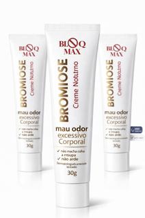 bloqmax mau odor intenso axilas e virilhas bromidrose - kit creme bromiose rende 90 dias -