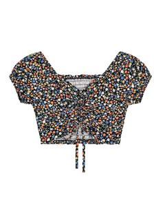 Blusa cropped infantil menina Young Class