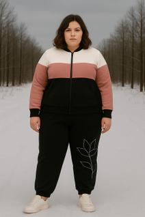 Blusa De Frio Moletom Listras Branco Preta Rosa Feminino Tricolor Jovem