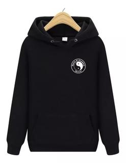 Blusa de Frio Moletom Símbolo Town Country Yin Yang Unissex