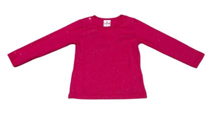 Blusa Infantil Menina Com Estampa Patch Corações Brandili