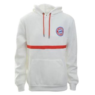 Blusa Masculina Moletom Bayern Munchen Branca Balboa