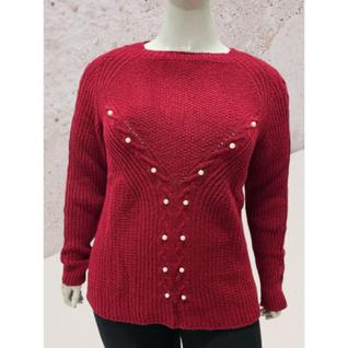 Blusa Tricot Fashion Inverno Elegante GG Tricô