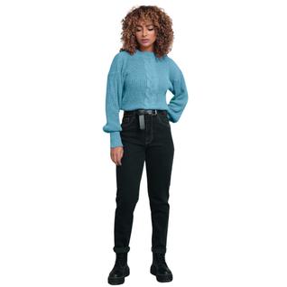 Blusa Tricot Inverno Proteção Quente Estilosa Lançamento Top Moda Tendência Premium Manga 