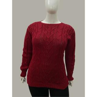 Blusa Tricot Plus Size Elegante Inverno Feminina Tricô Tam G