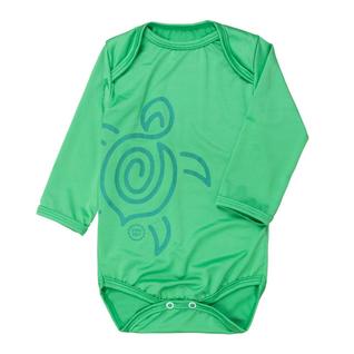 Body Manga Longa UV50+ Verde Limão com Estilo e Proteção
