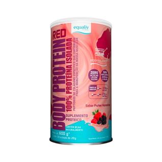 Body Protein Red Frutas Vermelhas Equaliv 600g