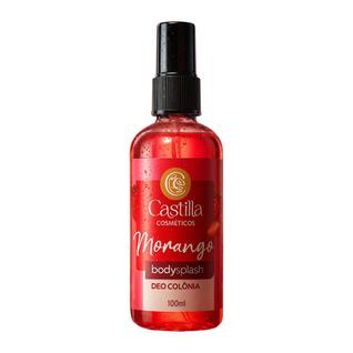 Body Splash Castilla Cosméticos 100mL  Morango, Lavanda ou Melancia  Deo Colônia Refrescan