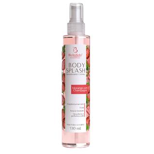 Body Splash Desodorante Colônia Morango com Champagne 130ml