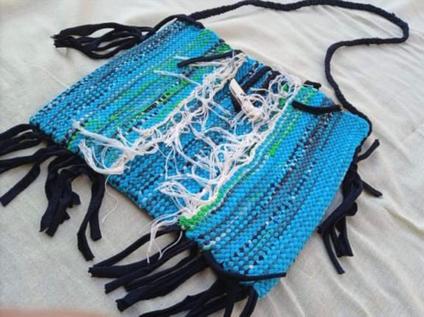 Bolsa azul