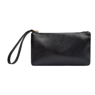 Bolsa Clutch Carteira de Mão Porta Celular Couro Legítimo