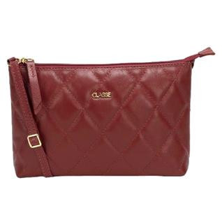 Bolsa Feminina Classe Couro Crossbody Matelassê