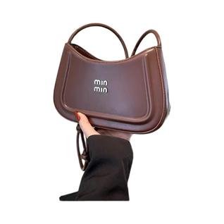 Bolsa Feminina Estilo Coreano Em Forma De Meia-Lua Multifuncional, Bolsa De Ombro E Transv