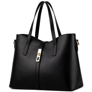 Bolsa Feminina Grande Sacola Estilosa Trabalho Faculdade Resistente Estilosa De Ombro LIsa