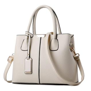 Bolsa Feminina Média Transversal Bordada Barata Mulher Linda Lisa Tote COm Alça Para o Tra