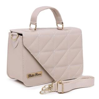 Bolsa Feminina Transversal E Lateral De Ombro Bordada Pequena Luxo