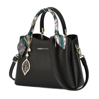 Bolsa Feminina Transversal Ombro De Mão Luxo Elegante Estruturada para Trabalho Faculdade 