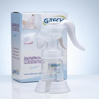 Bomba Tira Leite Materno Manual GTech Confort Extração Suave Livre de BPA
