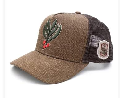 Boné cor marrom com areia