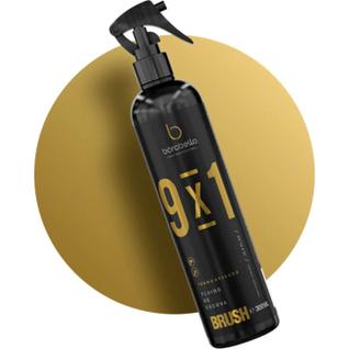 Borabella leavein Brush 9x1 Fluído de Escova 300ml Termoativo finalizador Rapidez Desembar
