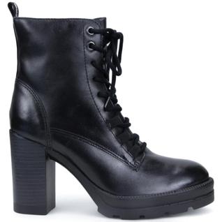 Bota Cano Curto Bottero Couro Salto Alto 371001 Feminino