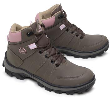 Bota Feminina Adventure Aventura Trilha West Boots Marrom