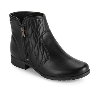 Bota Feminina Dakota Ankle Boot Salto Baixo Cano Curto D2184 Preto