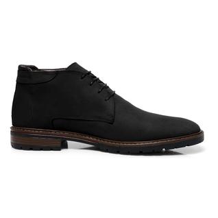 Bota Masculina Ingles Noruega Couro Legitimo Preto