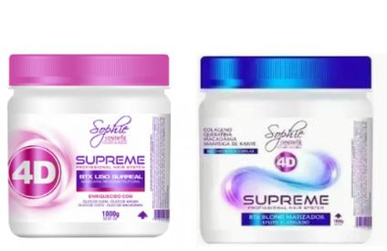 Botox 4D blond matizador + botox liso surreal 4D  sophie