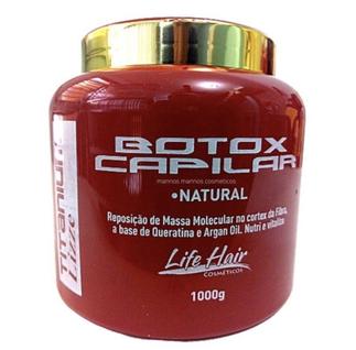 Botox Btx Capilar de 1kg Life Hair Alisamento Para Salão de Beleza