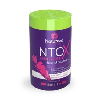 Botox de Cenoura Redutor de Volume Sem Formol Matizador Para Cabelos Loiros Natureza Cosmé