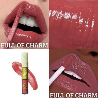 Brilho labial bitarra beauty 4ml - FULL OF CHARM - textura leve, cremoso, hidratação com e