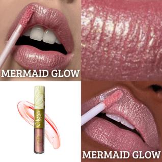 Brilho labial bitarra beauty 4ml - MERMAID GLOW - textura leve, cremoso, hidratação com e