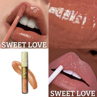 Brilho labial bitarra beauty 4ml - SWEET LOVE - textura leve, cremoso, hidratação com e se
