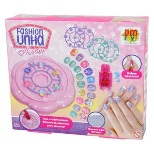 Brincando de fazer Unha Fashion Mania Adesivos com Acessórios
