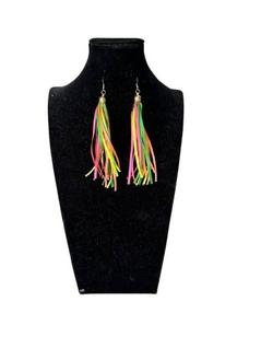 Brinco Tirinhas Carnaval Colorido Bloquinho Festa Neon Folia